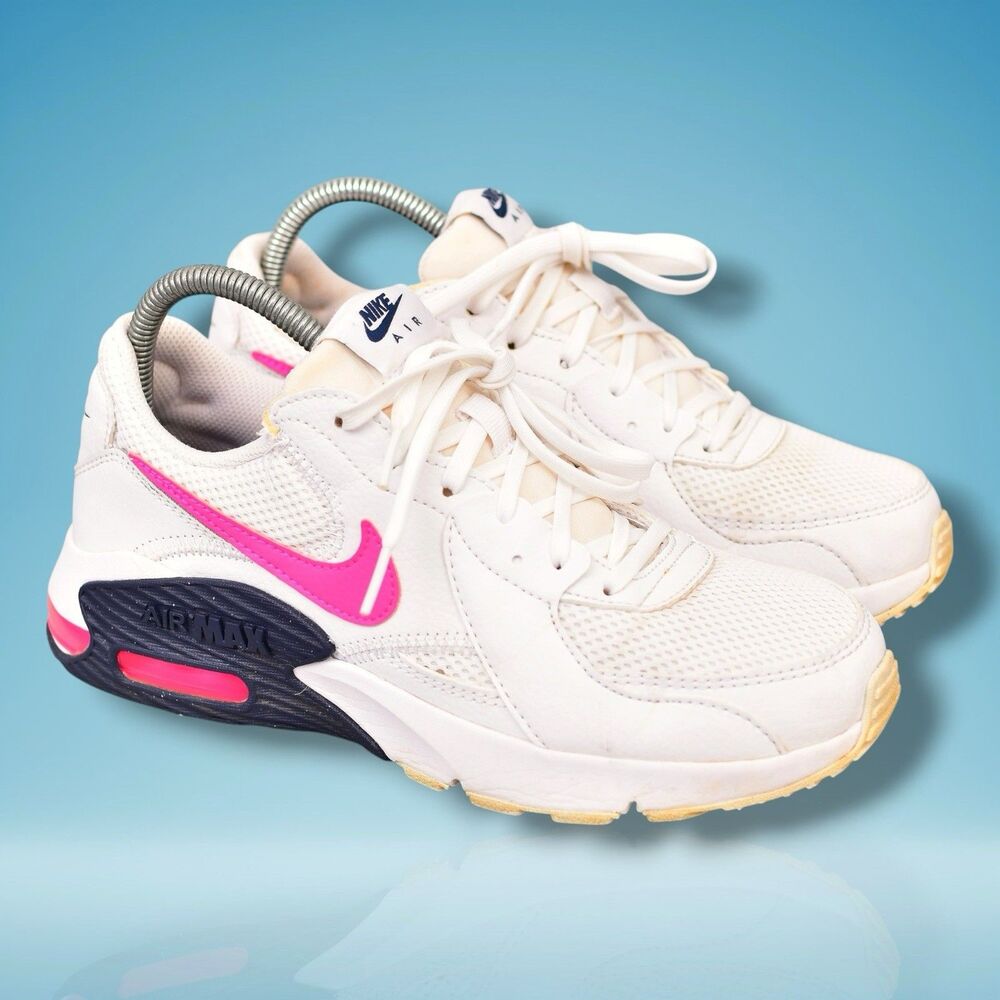 Nike Air Max Excee Women’s Athletic Shoes size 7.5 White Pink CZ7997-100 - Picture 8 of 9